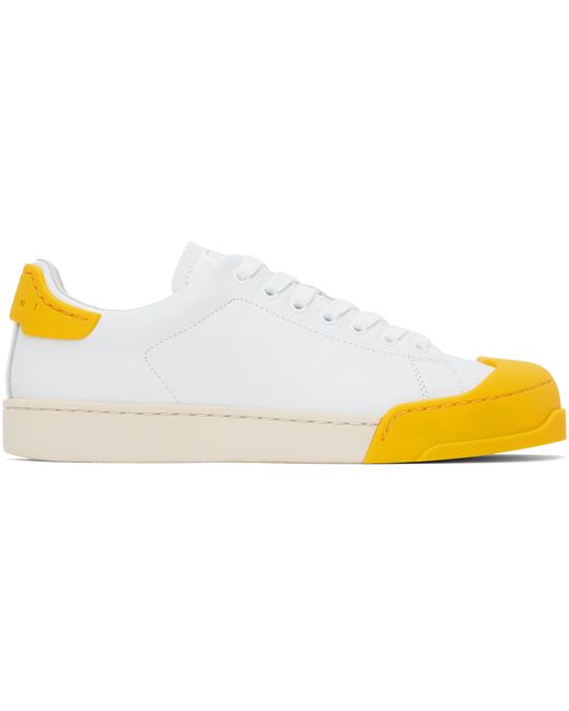 Marni Yellow Dada Bumper Sneakers