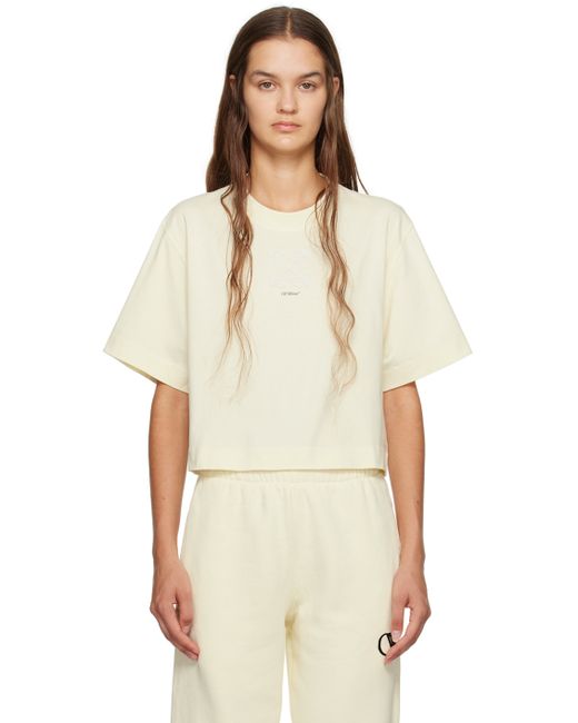 Off-White Small Arrow Pearls T-Shirt
