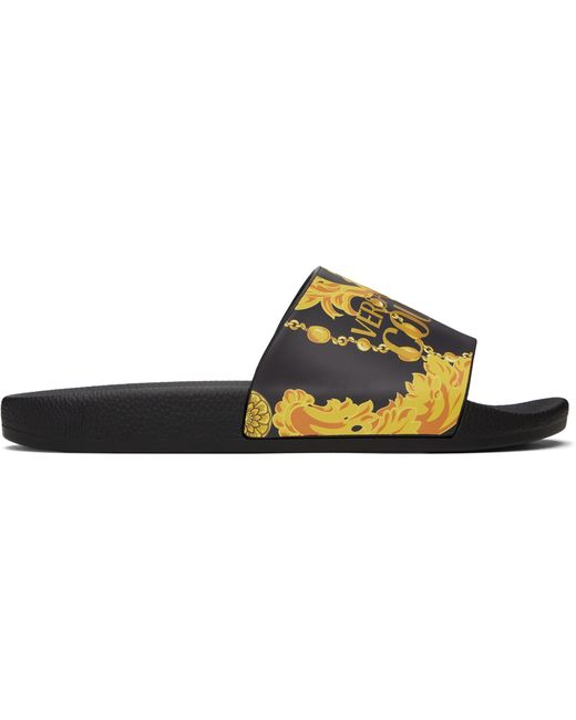 Versace Jeans Couture Barocco Slides