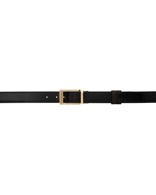 Dunhill Reversible Brown Pin-Buckle Belt