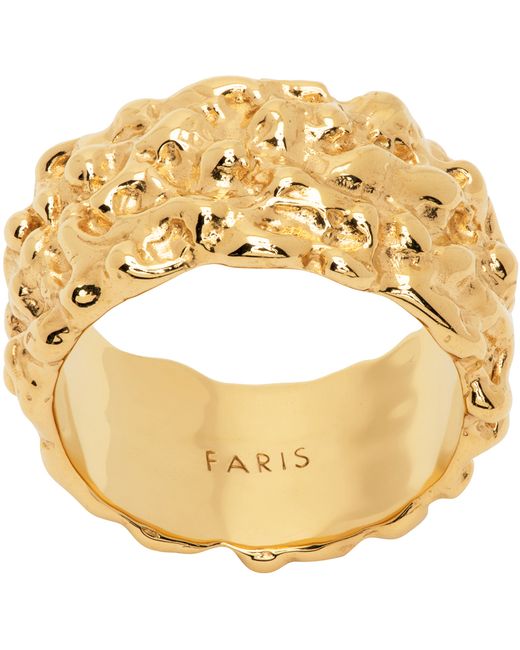 Faris Gold Roca Ring