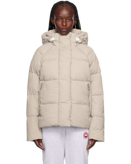 Canada Goose Taupe Junction Down Jacket