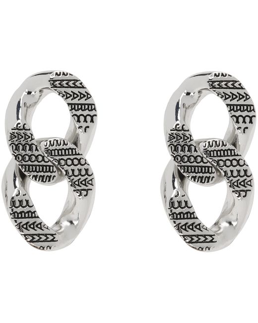 Marc Jacobs Monogram Chain Link Earrings