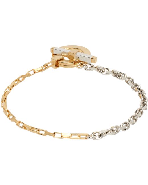 Bottega Veneta Gold Key Chain Bracelet