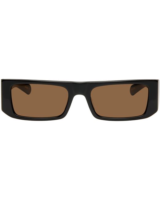 Flatlist Eyewear Black SP5DER Edition Slug Sunglasses
