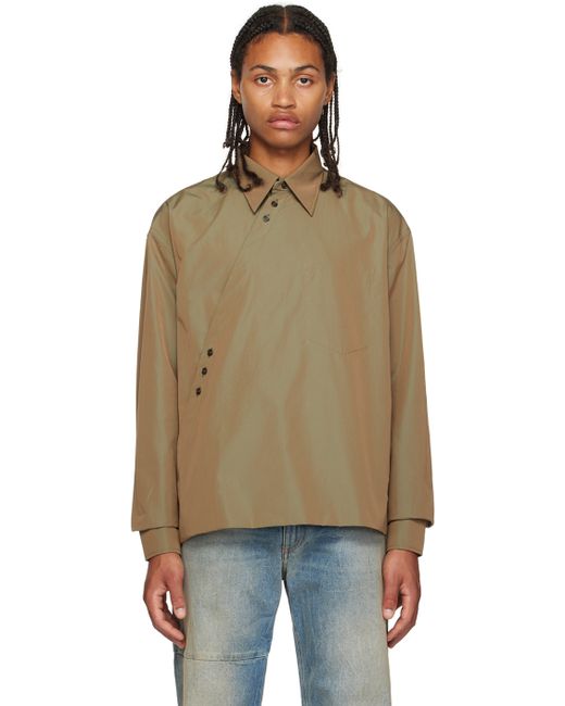 T/Sehne Khaki Fold-Up Shirt