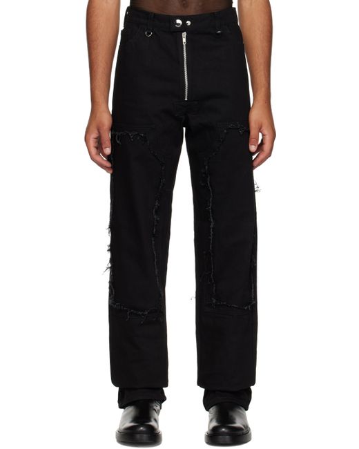 Parnell Mooney Frayed Knee Jeans