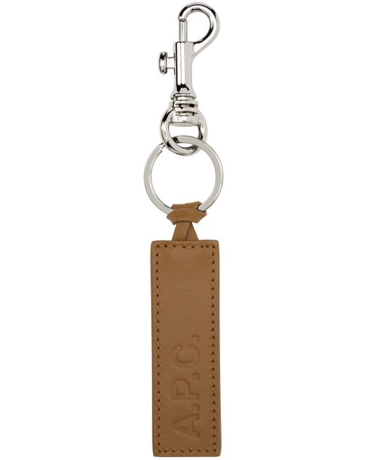 A.P.C. . Embossed Keychain