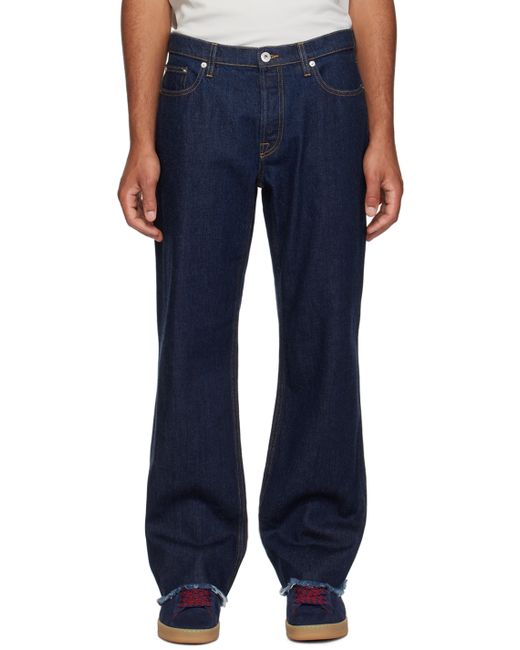Lanvin Indigo Tailored Jeans