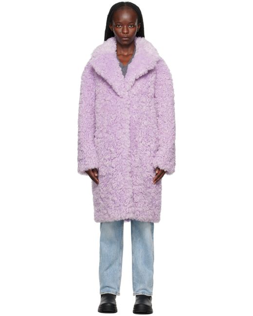 Stand Studio Camille Cocoon Faux-Fur Coat