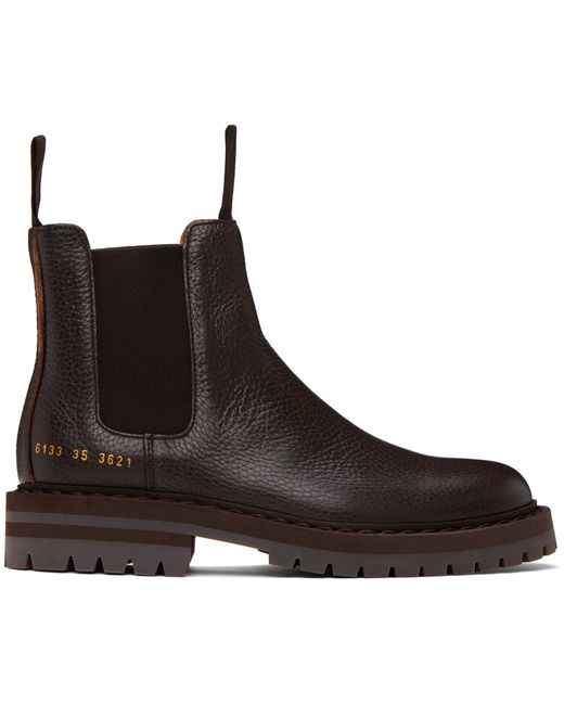 Common Projects Stamped Chelsea Boots
