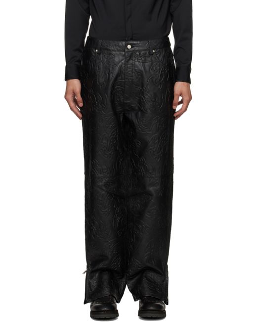 Han Kj0benhavn Embossed Leather Pants