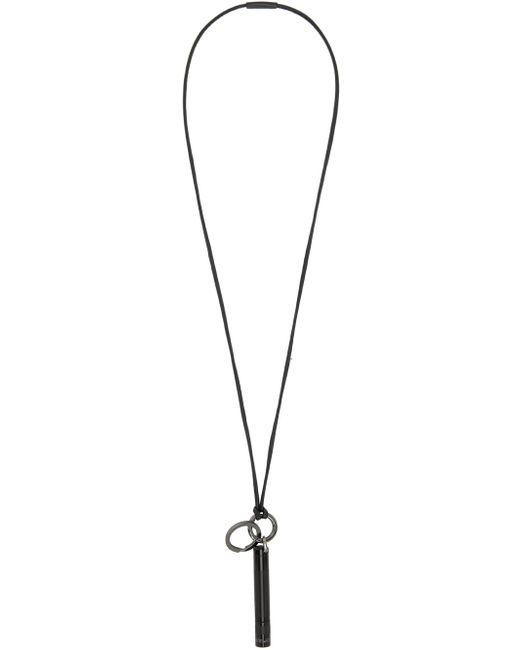 Lemaire Maglite Leather Necklace