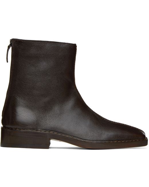 Lemaire Piped Zipped Boots