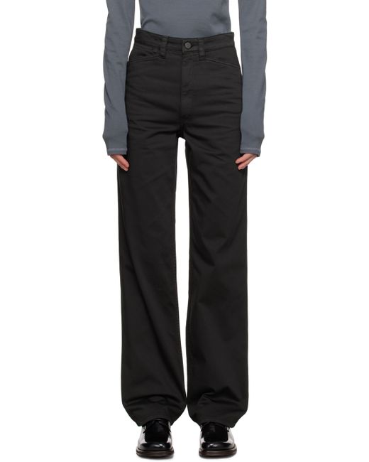 Lemaire Gray Straight-Leg Trousers