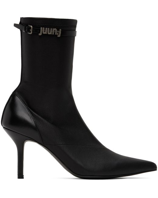 Juun.J Pointed Ankle Boots
