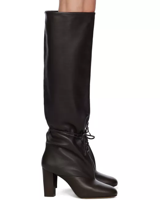 Lemaire Tall Lace-Up Boots