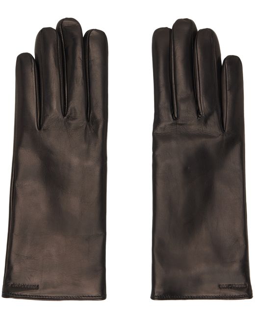 Ferragamo Embossed Gloves