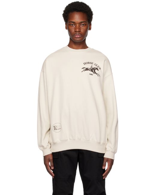 Kijun Off-White Horse Club Sweatshirt