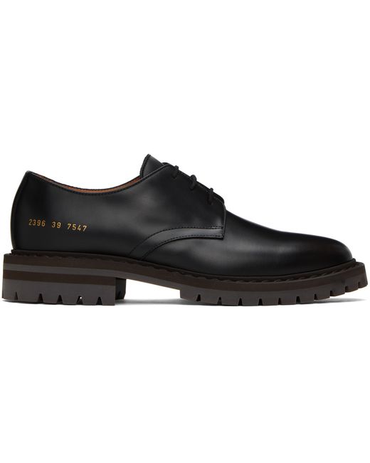 Common Projects Leather Derbys