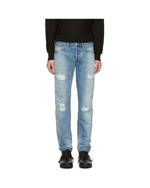 PS Paul Smith PS by Paul Smith Ripped Slim Jeans