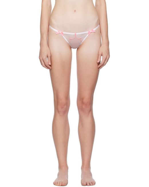 Agent Provocateur White Lorna Thong
