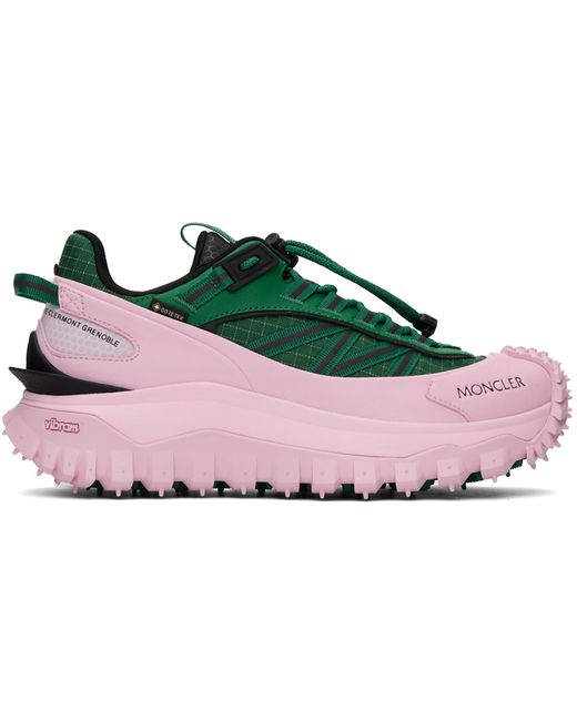 Moncler Pink Trailgrip GTX Sneakers