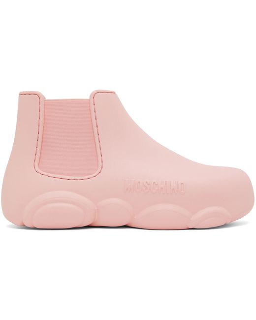 Moschino Gummy Ankle Boots