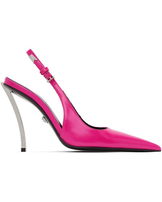 Versace Pin-Point Slingback Pumps