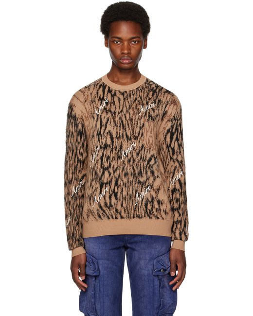 Amiri Cheetah Sweater