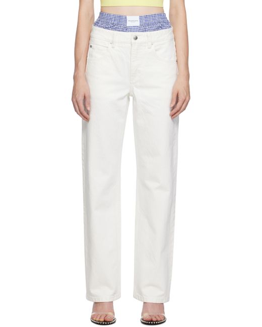 Alexander Wang Off Layered Jeans