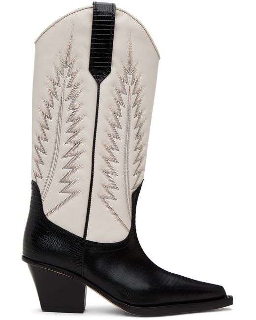 Paris Texas White Rosario Boots