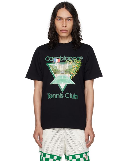 Casablanca Exclusive Tennis Club Icon T-Shirt