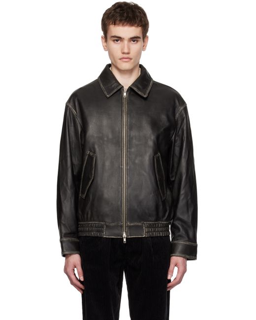 Dunst Faded Leather Jacket