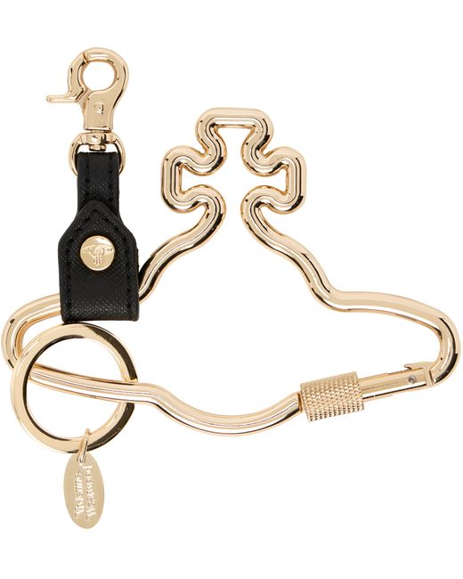 Vivienne Westwood Gold Orb Keychain