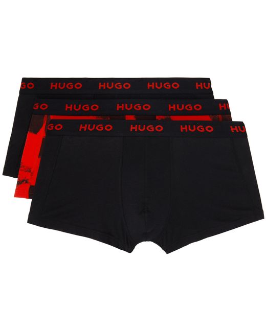 Hugo Boss Three-Pack Black Boxers
