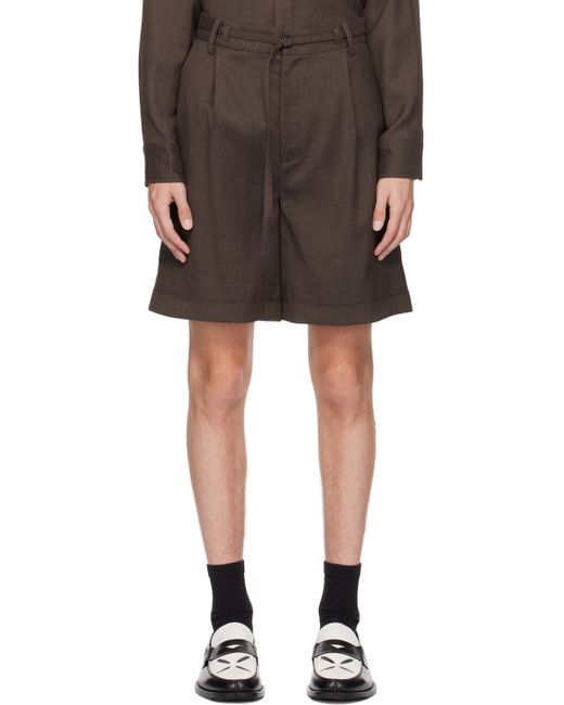 The World Is Your Oyster Belted Shorts