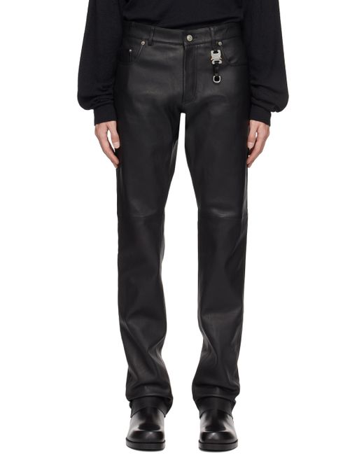 1017 Alyx 9Sm Buckle Leather Pants