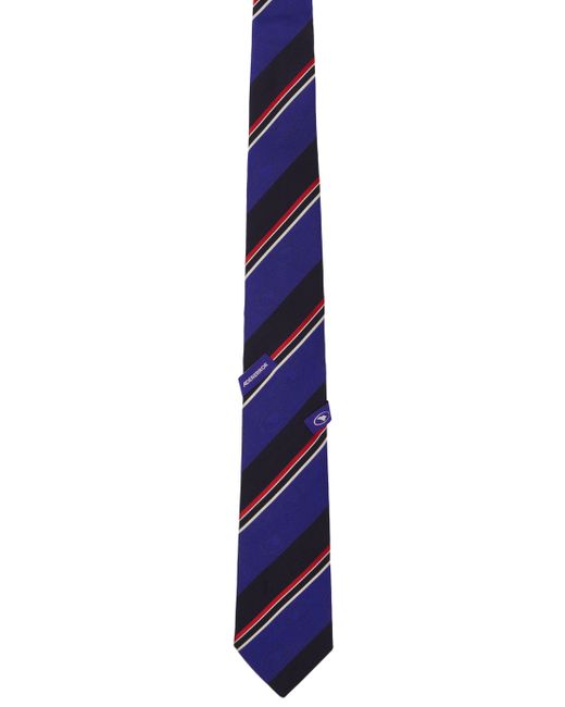 Ader Error Blue Stripe Tie