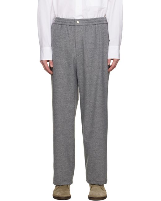 Solid Homme Drawstring Trousers