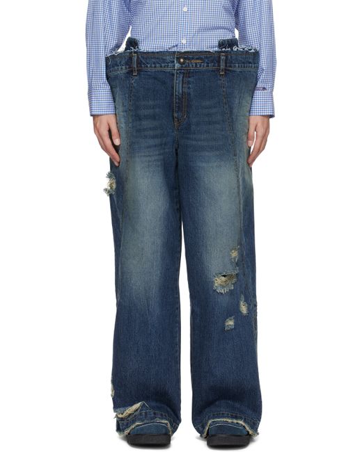 Ader Error Layered Jeans