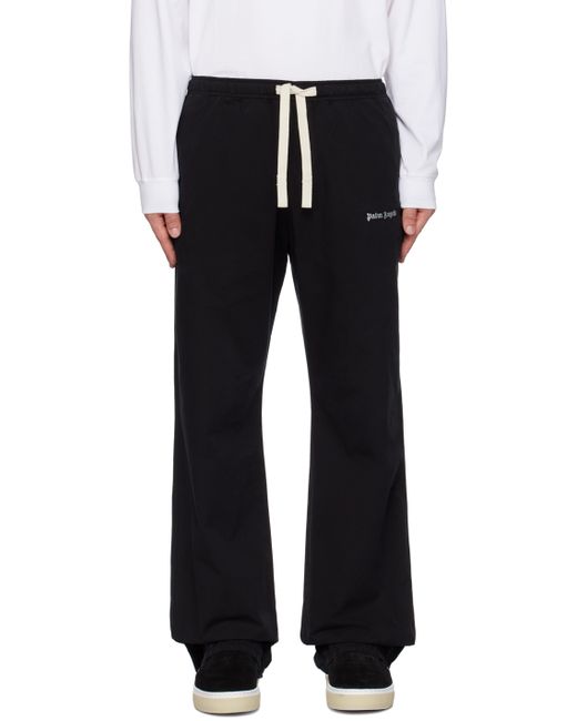 Palm Angels Black Travel Trousers