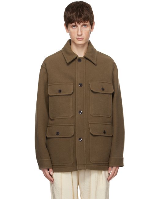 Lemaire Tan Double-Faced Jacket