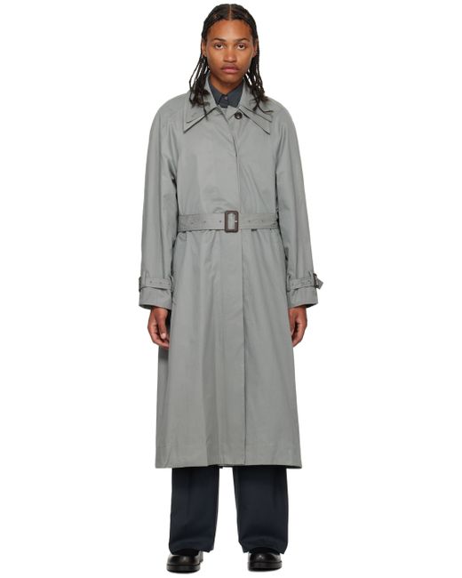Low Classic Gray New Armhole Trench Coat