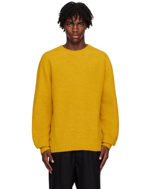 Universal Works Yellow Seamless Sweater