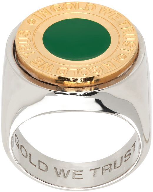 In Gold We Trust Paris Signet Ring