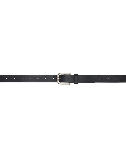 Recto Black Double Wrapped Belt