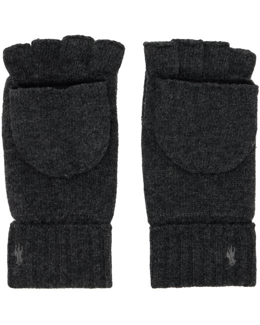 Polo Ralph Lauren Gray Convertible Gloves