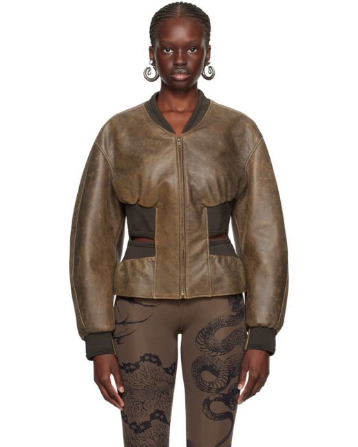Jean Paul Gaultier KNWLS Edition Leather Jacket