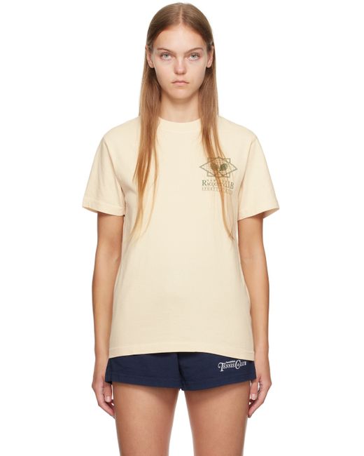 Sporty & Rich Off-White NY Racquet Club T-Shirt